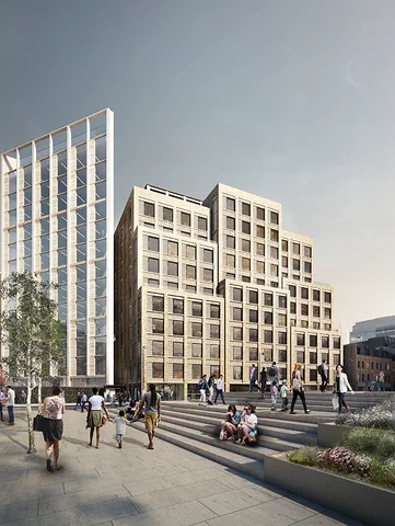 Brogan Group secure large scaffolding and hoist package for Blossom Street,  London